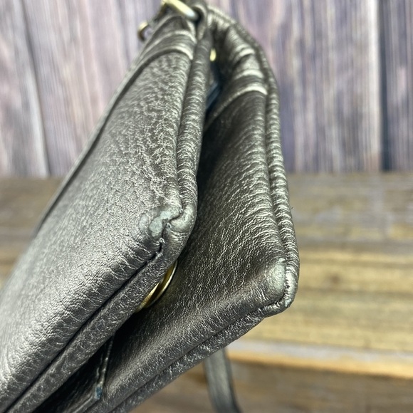 Joy Susan Metallic / Pewter Crossbody Bag - Picture 10 of 16